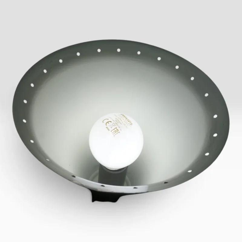 Blue Diabolo Pendant Lamp, Attributed to BAG Turgi, 1950s