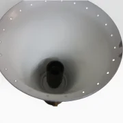Blue Diabolo Pendant Lamp, Attributed to BAG Turgi, 1950s