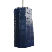 Blue Flos Bloc S Pendant Light by Rodolfo Dordoni
