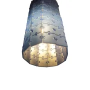 Blue Flos Bloc S Pendant Light by Rodolfo Dordoni