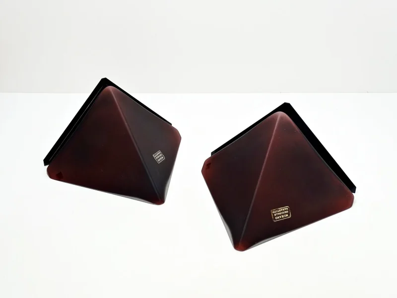 Paar Wandlampen von Selene Illuminazione Modell 004 Diamond