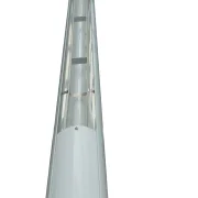 Ateljé Lyktan – Pendelleuchte „Supertube" 2m, Modell 9120, Anders Pehrson, Schweden 1970er Jahre