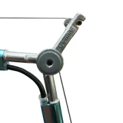 Tischlampe Artemide Tolomeo in Petrol/Silber