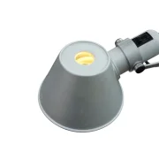 Tischlampe Artemide Tolomeo in Petrol/Silber