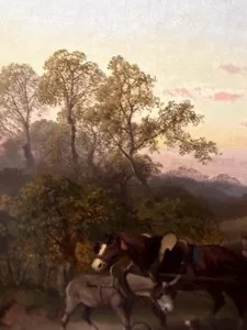 Ferdinand Marohn – Die Ernte, Öl auf Leinwand, signiert, 19. Jahrhundert
