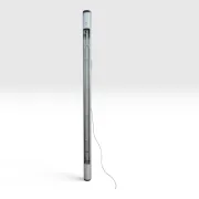Ateljé Lyktan Supertube 2m model 9120 pendant lamp Sweden, 200cm tubular design