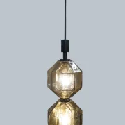 Bedeutende Pendelleuchte von Vinicio Vianello für Vistosi, Italien um 1957