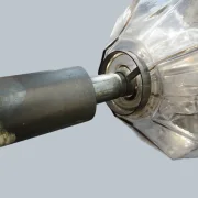 Bedeutende Pendelleuchte von Vinicio Vianello für Vistosi, Italien um 1957