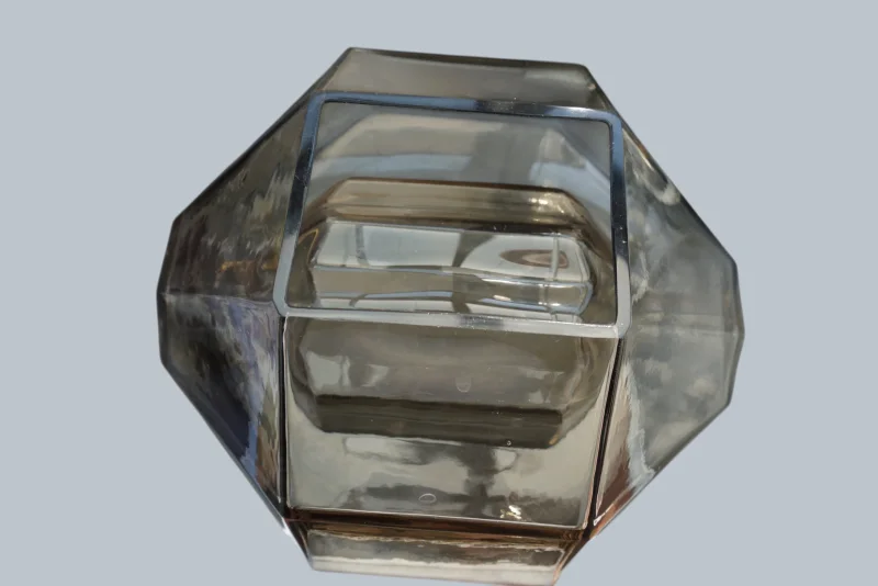 Bedeutende Pendelleuchte von Vinicio Vianello für Vistosi, Italien um 1957