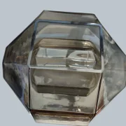 Bedeutende Pendelleuchte von Vinicio Vianello für Vistosi, Italien um 1957