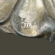 Bedeutenden Signierte Leuchte von Paul Follot um 1905