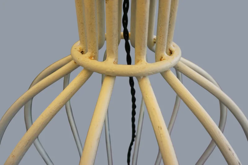 Stehlampe im Stil einer Mille Pratt von Jean Royer