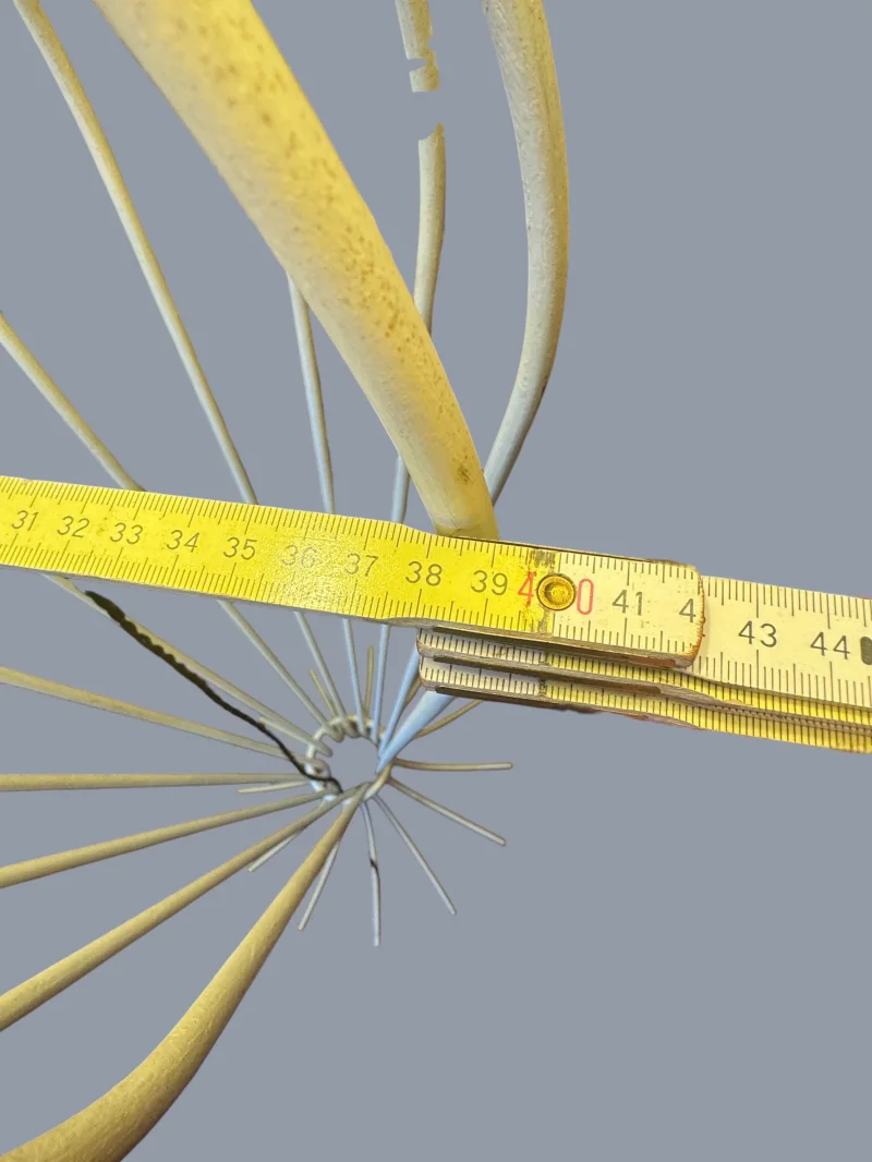 Stehlampe im Stil einer Mille Pratt von Jean Royer