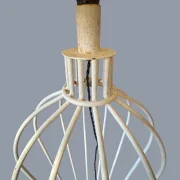 Stehlampe im Stil einer Mille Pratt von Jean Royer