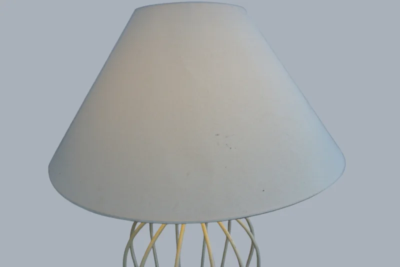 Stehlampe im Stil einer Mille Pratt von Jean Royer