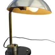 Funktionaler Metallschirm Daalderop Tischlampe Modernismus 1940er