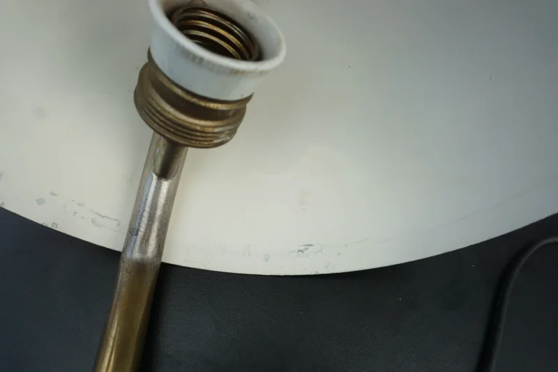 Funktionaler Metallschirm Daalderop Tischlampe Modernismus 1940er