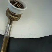 Funktionaler Metallschirm Daalderop Tischlampe Modernismus 1940er