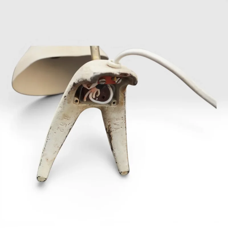 EWA Värnamo B52 Crow Foot Vintage Swedish Desk Lamp, Restoration Object