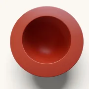 Ettore Sottsass Basilico Signed Lacquer Bowl, Marutomi Japan, 1997