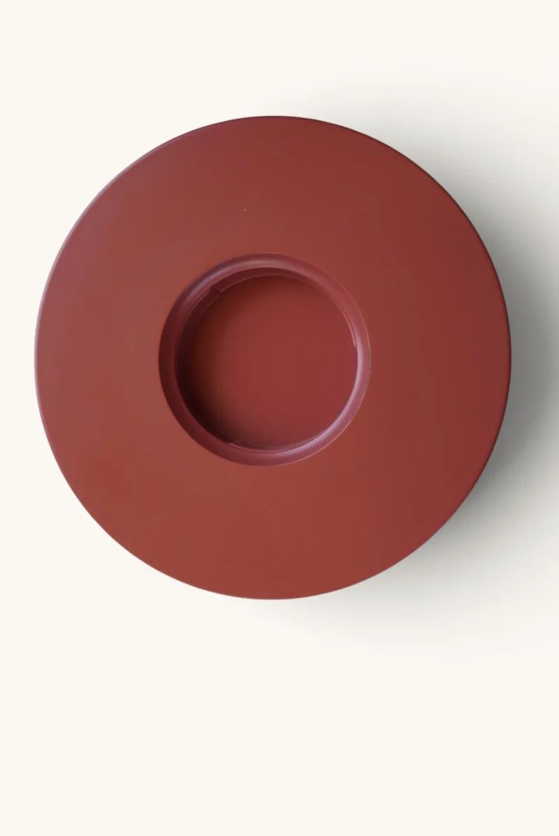 Ettore Sottsass Basilico Signed Lacquer Bowl, Marutomi Japan, 1997