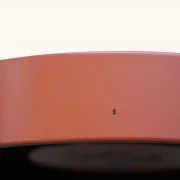 Ettore Sottsass Basilico Signed Lacquer Bowl, Marutomi Japan, 1997