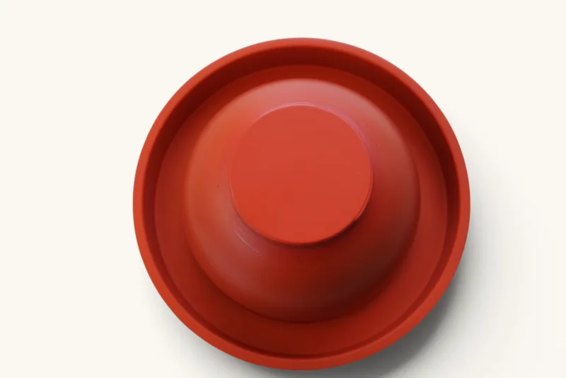 Ettore Sottsass Basilico Signed Lacquer Bowl, Marutomi Japan, 1997