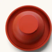 Ettore Sottsass Basilico Signed Lacquer Bowl, Marutomi Japan, 1997