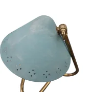 Gnosjö Konstsmide – Tischleuchte Modell GK14, Messing & Metall, Schweden 1950er Jahre
