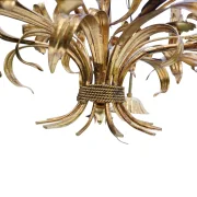 Hans Kögl – Florentiner Kronleuchter „Lily” 6-flammig, 1970er