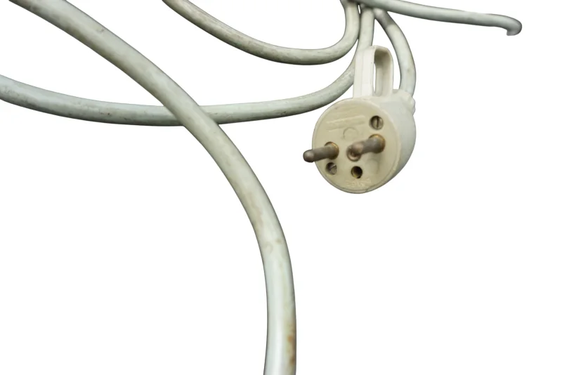 Originaler französischer Stecker und Kabel Ki·E·Klair 1940er