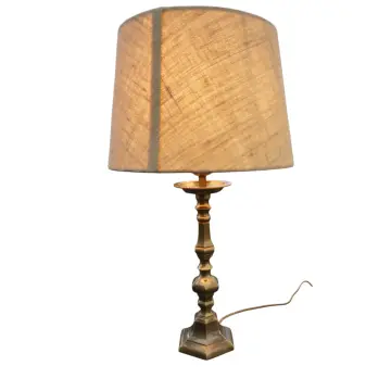 Einar Bäckström Metallvarufabrik – Tischlampe Modell 7212, Messing, Malmö 1960er