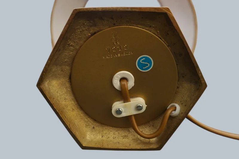 Tischlampe Modell 7212 von Einar Bäckström, Schweden,