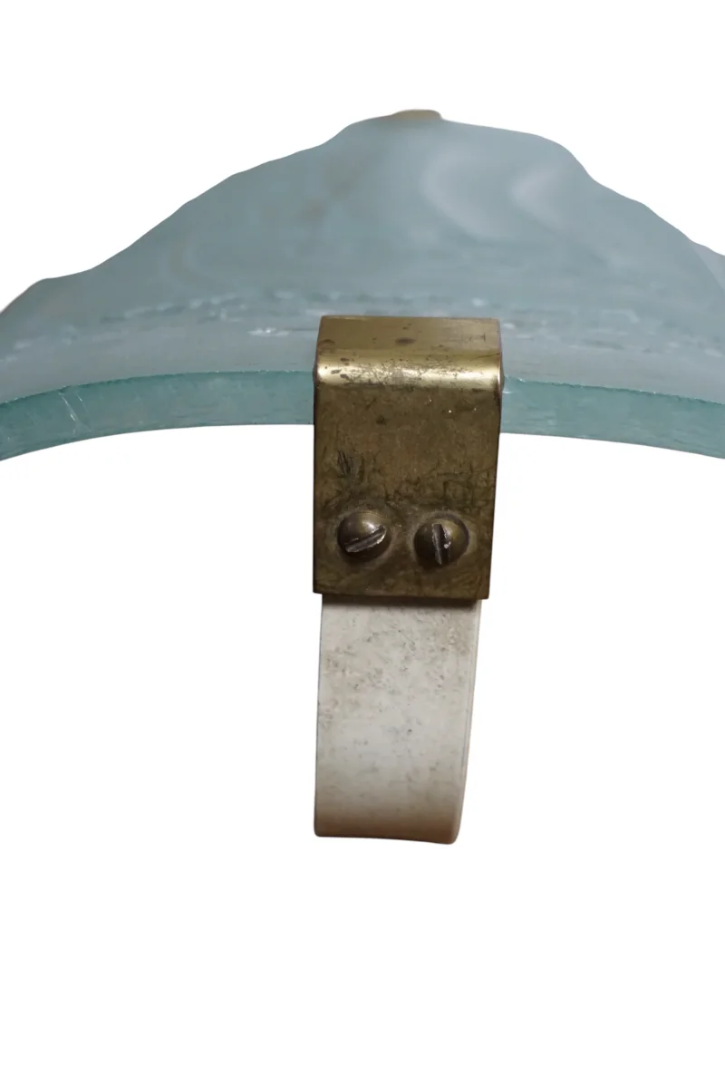 Wandleuchte mit Wikinger-Motiv von Glössner & Co., Schweden, 1940er Jahre