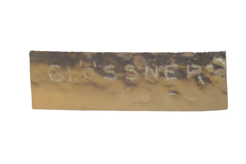 Wandleuchte mit Wikinger-Motiv von Glössner & Co., Schweden, 1940er Jahre