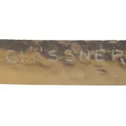 Wandleuchte mit Wikinger-Motiv von Glössner & Co., Schweden, 1940er Jahre