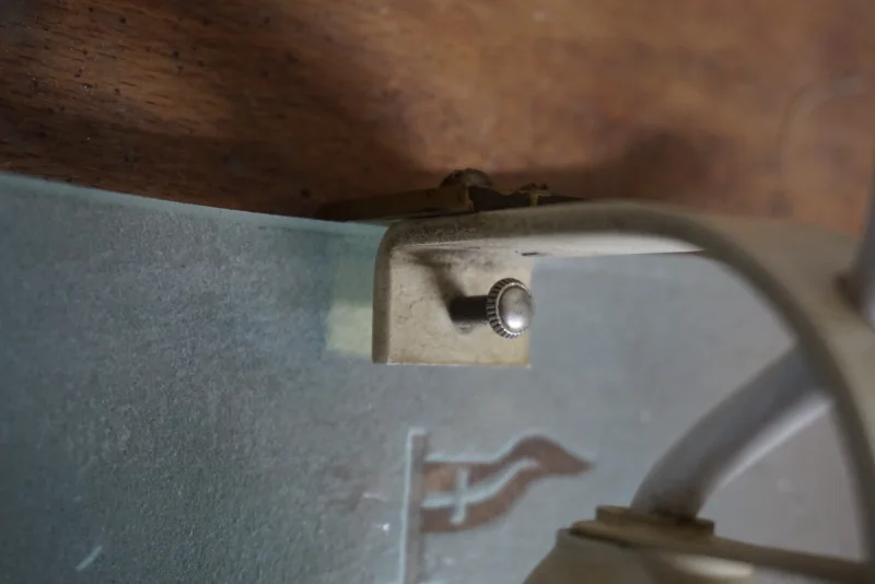 Wandleuchte mit Wikinger-Motiv von Glössner & Co., Schweden, 1940er Jahre