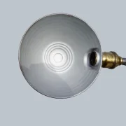O.C. White Vintage American Industrial Work Lamp, Original Knuckle Joint