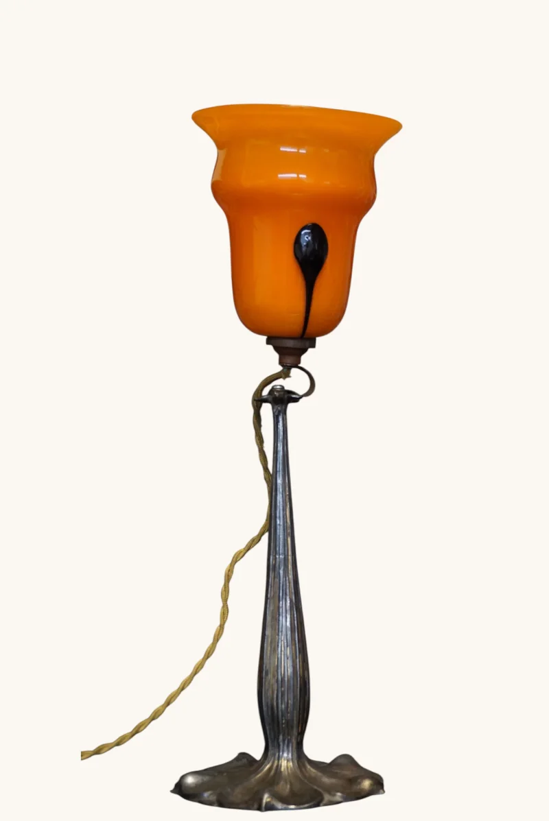 Paul Follot signed table lamp La Maison Moderne Paris 1905, Art Nouveau