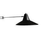 Philips XXL Wandleuchte NX-Serie Fishing Rod 1970er Gesamtansicht schwarz