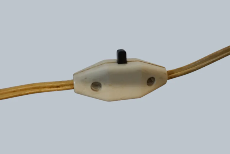 Detailansicht Philips NX230 Wandleuchte Industrial Design 1970er