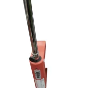 Ateljé Lyktan Skarabé adjustable salmon table clamp with chromed rod, detail view showing mounting mechanism