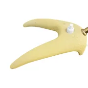 Dreibeiniger Fuß EWÅ Värnamo B52 Tischlampe Metall Messing